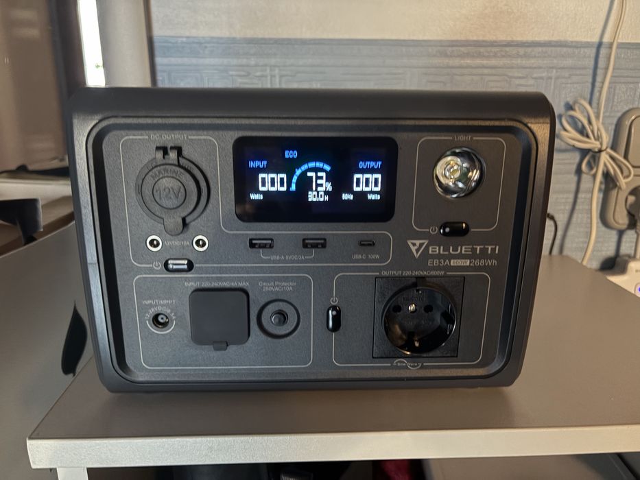 Зарядна станція Bluetti EB3A 600W 268 Wh