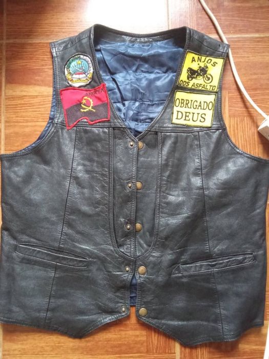 Coletes de couro cabedal