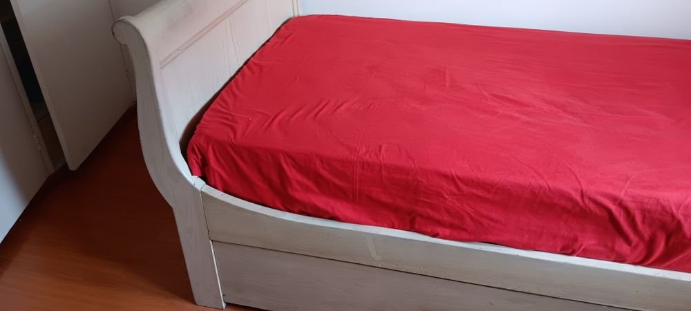 Cama madeira maciça-Arboretto