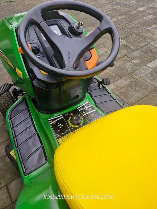 Kosiarka traktorek JOHN DEERE X350R 20hp kawasaki 2020r