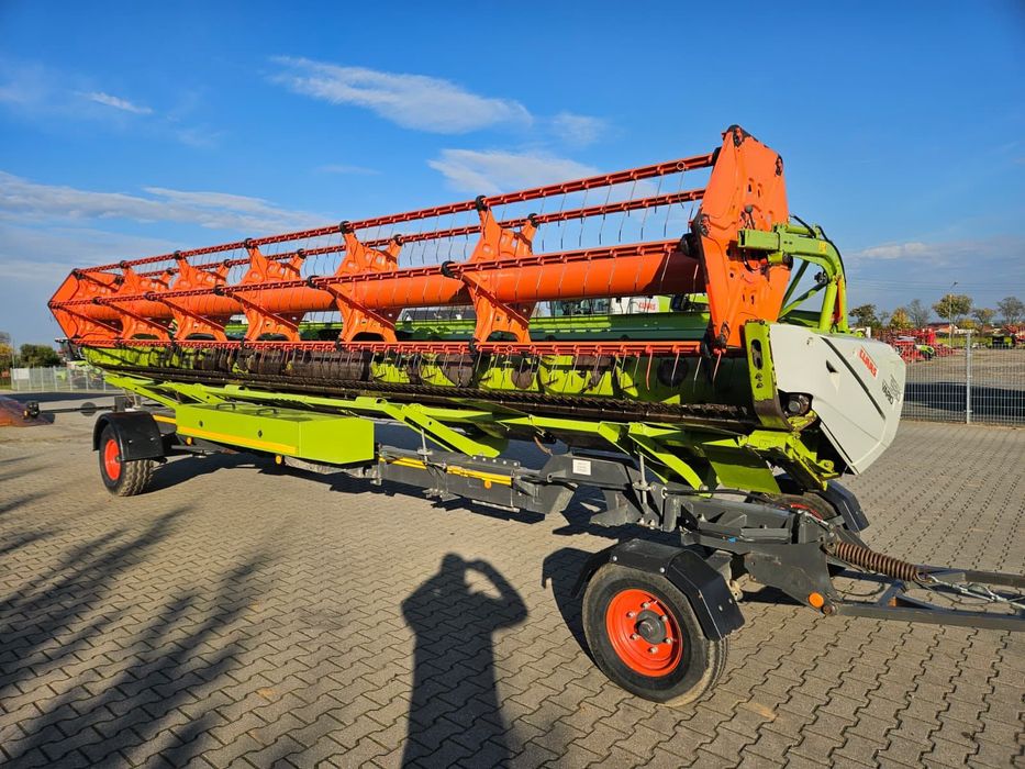 Claas Lexion 750TT + V930 Kombajn zbożowy, rotorowy, Laser Pilot