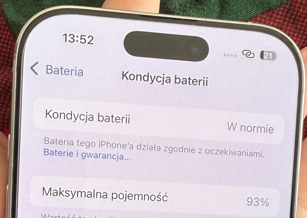 Iphone bialy 16 pro 256GB