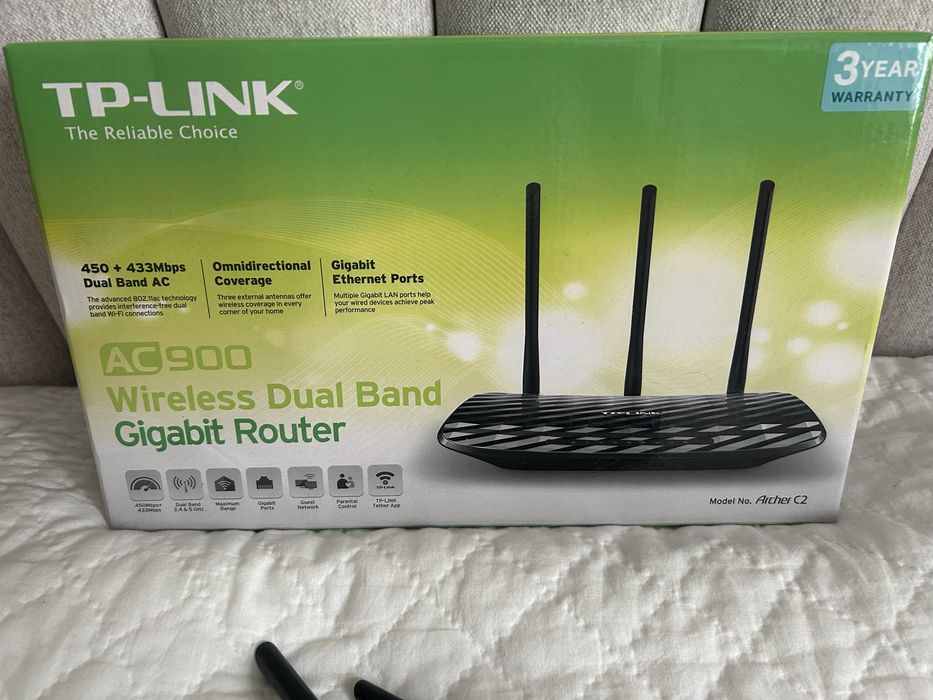 TP-Link Wireless dual band gigabit Router bezprzewodowy AC900