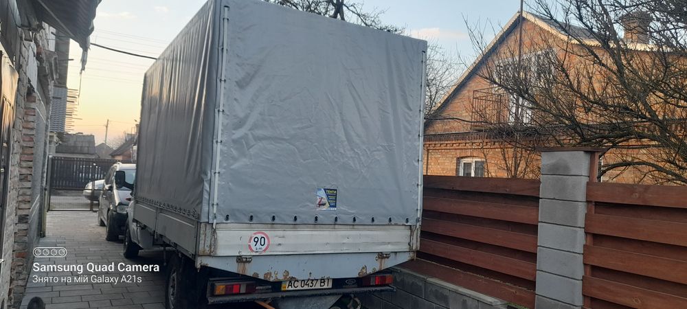 Тент. Платформа. Бортова.форд