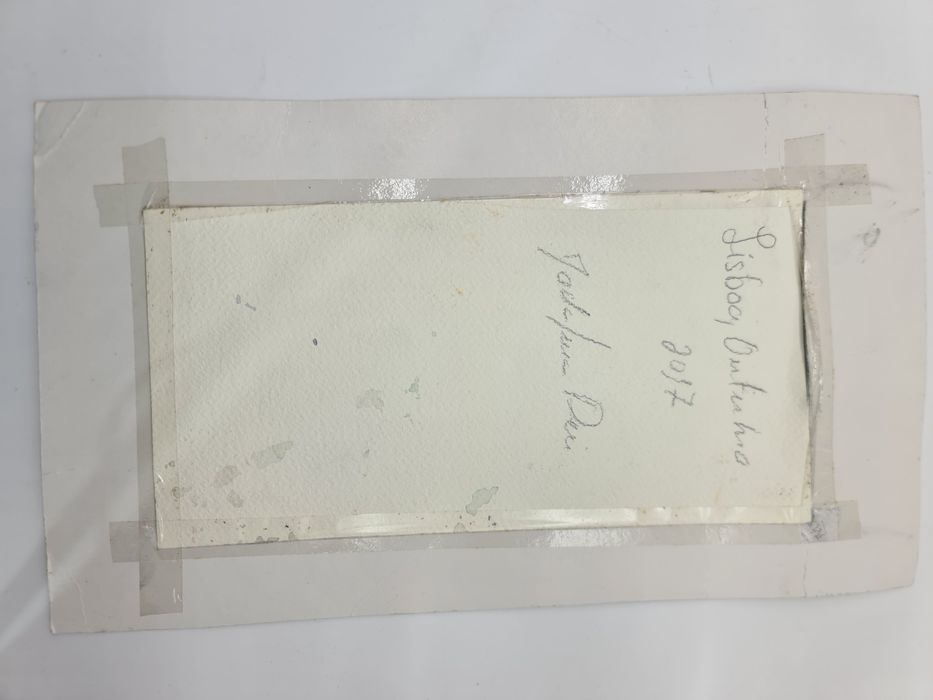 Pintura de aguarela original de Mafalda Reis 2017