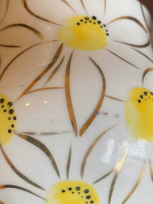 Чайный сервиз "Золотая ромашка" Барановка, винтаж