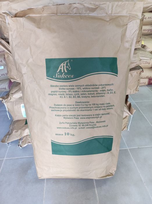 Pasza sukces dla koni