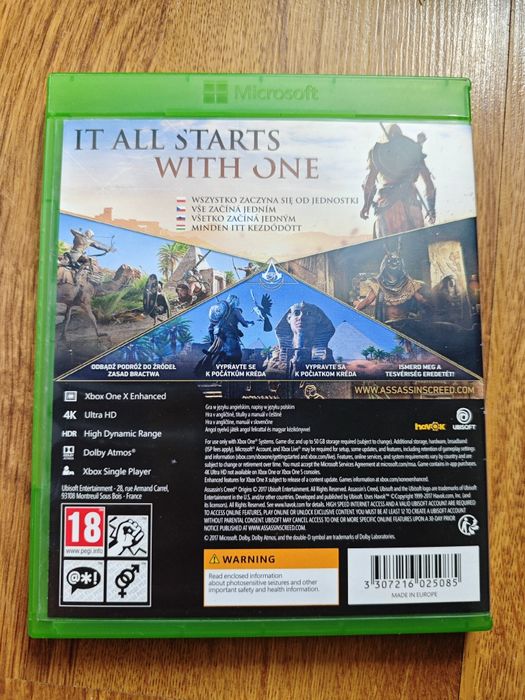 Assassin's creed origins Xbox one