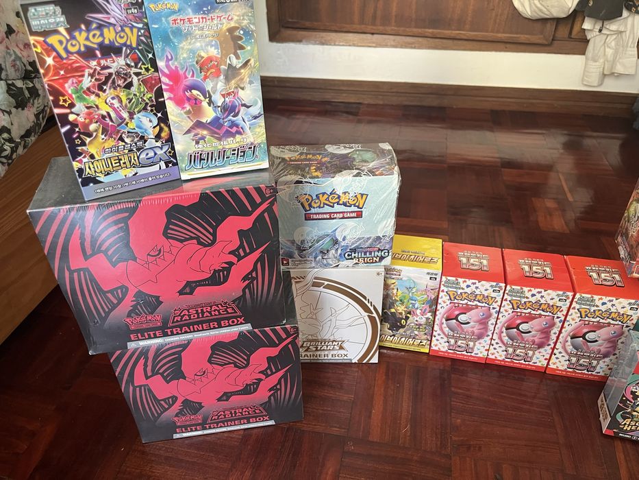 Cartas pokemon selados