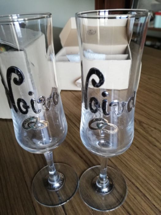 Par de flutes Noivos