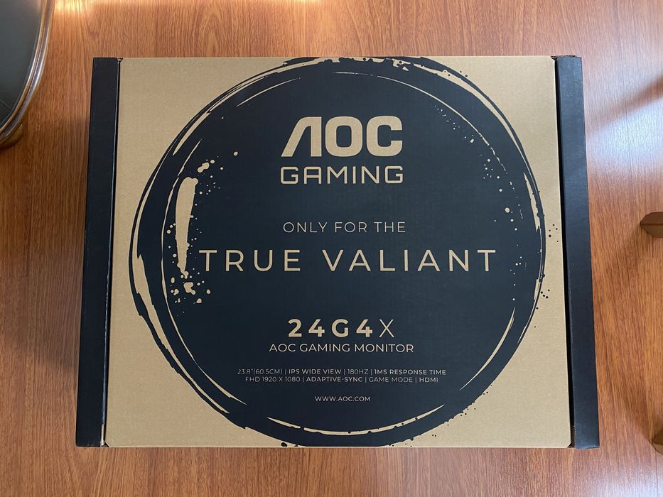 Monitor AOC 24G4X 180HZ dentro da garantia