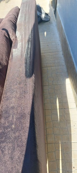 Sofá Preto Tipo Veludo