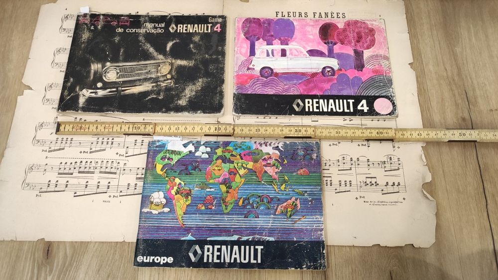 Manual de Instruções e manutenção Renault 4