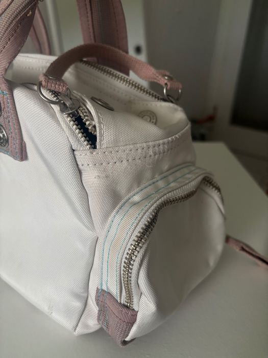 Сумка ggl біло-рожева
