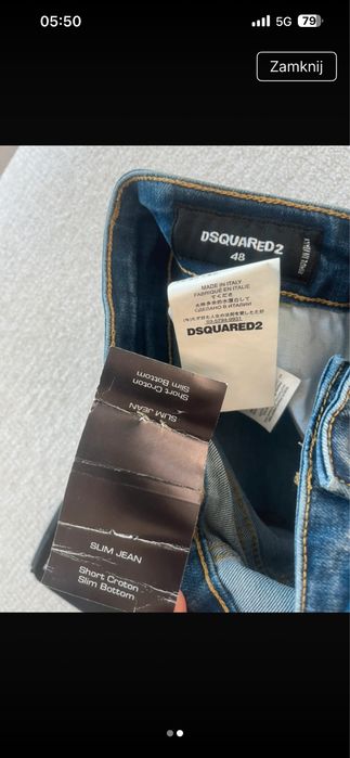 Spodnie meskie Dsquared2