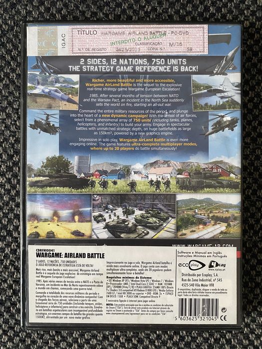 Jogo para PC Wargame Airland Battle