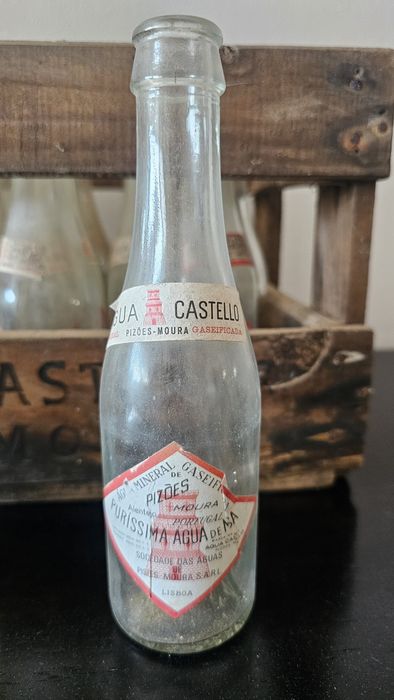 Caixa madeira Água Castello