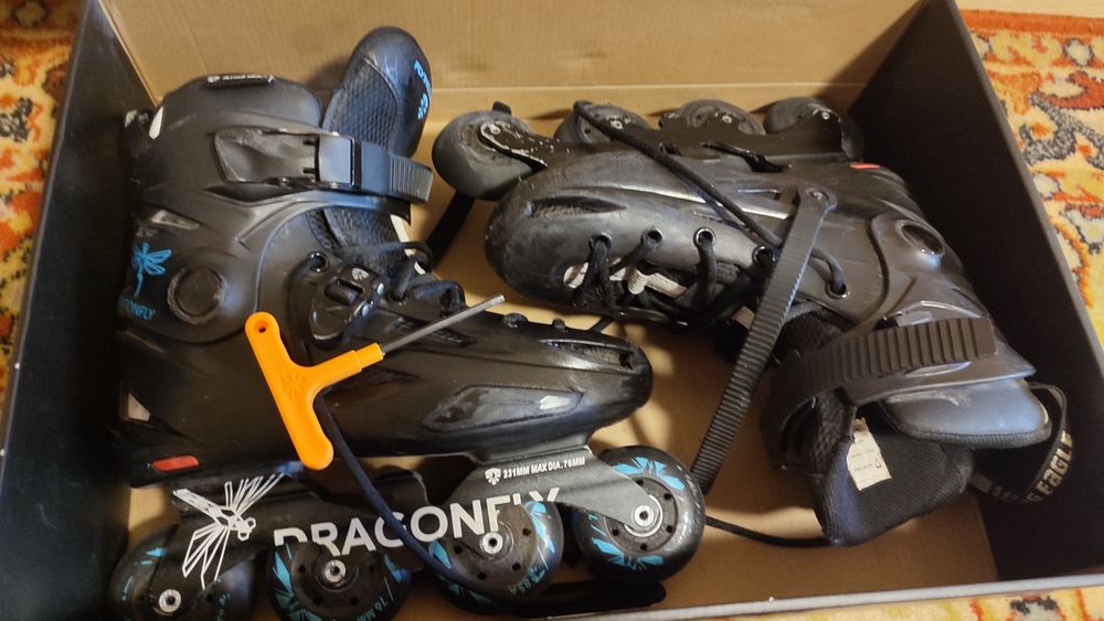 FLYING EAGLE ролики б/у 39/40 р