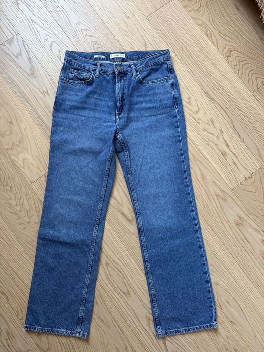 Стильні прямі джинси Mango 42 розмір