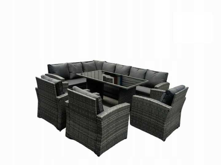 Meble Ogrodowe Tarasowe Zestaw Mebli ogrodowych Technorattan Komplet