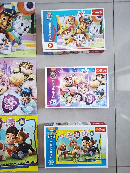 Puzzle 3 x 30 Psi Patrol 3+ Trefl puzzle dla dzieci