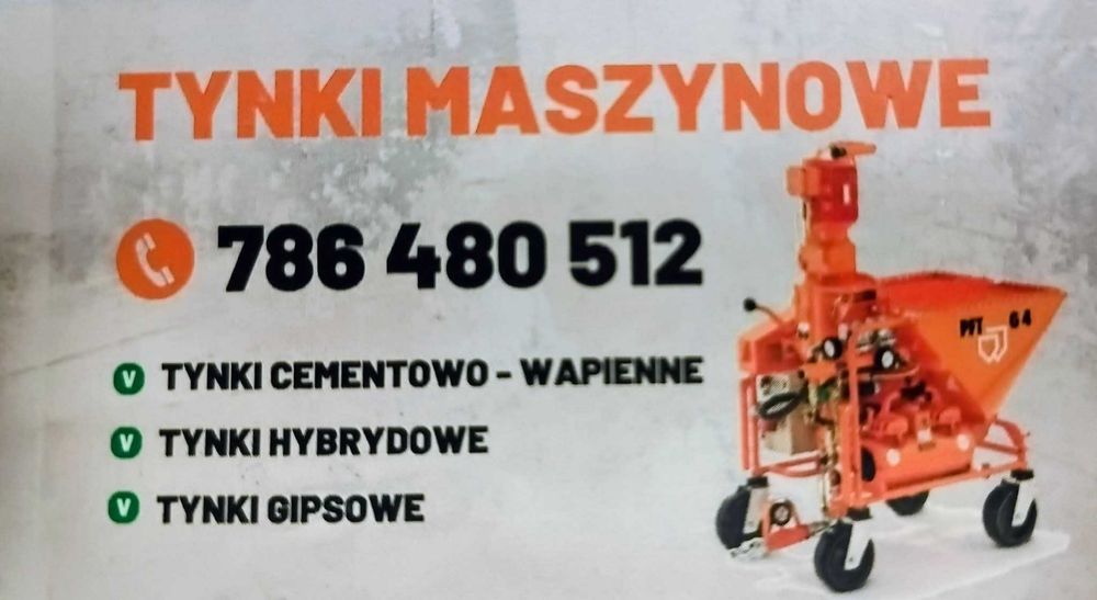 Tynki Maszynowe!!