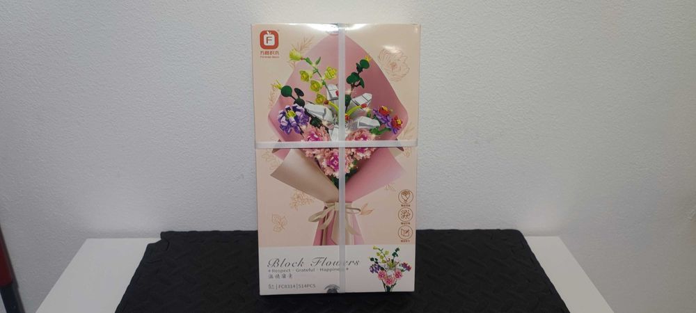 Klocki QBI Uroczy bukiet kwiatów - 514 elementów