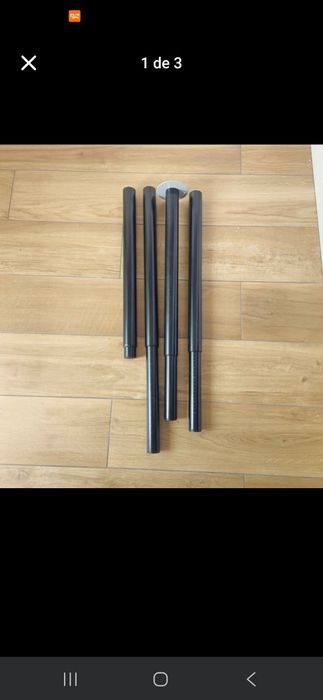 Perna de mesa Extensível