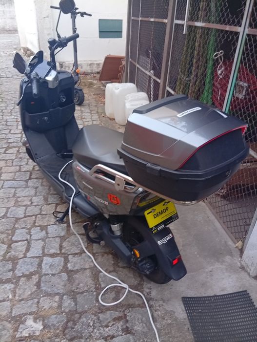 Mota elétrica Demop a funcionar bem 25km