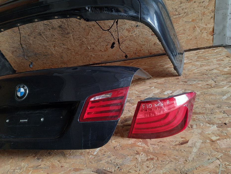 Бампер задний BMW F10, крышка багажника Bmw F10 комплект