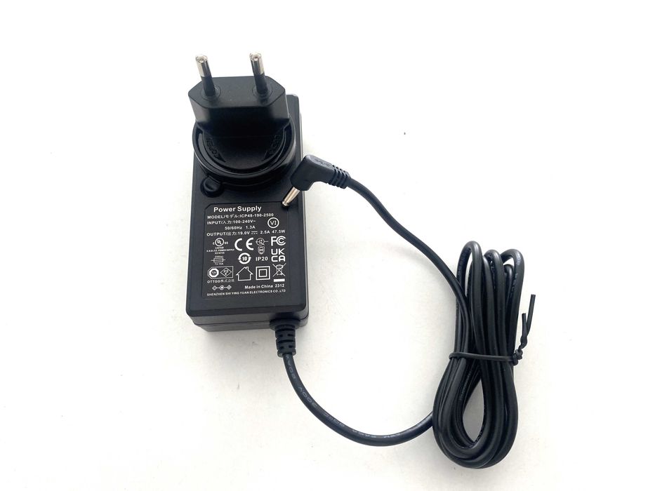Carregador 19V 2.5A | 47,5W | 3.5x1.35mm | Para Insys, Bmax, Jumper Ezbook, Chuwi