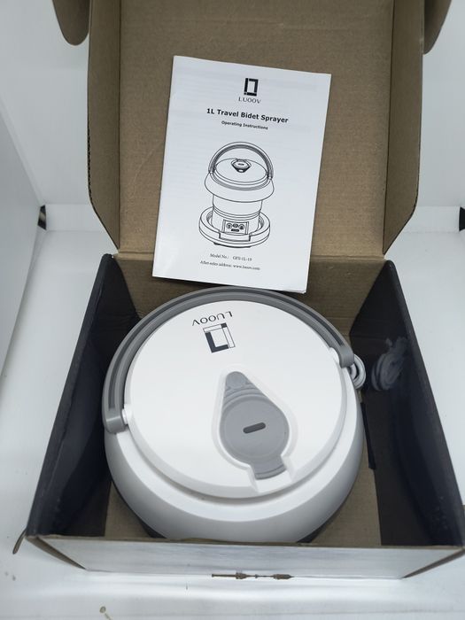 Bidet podróżny z latarką i prysznicem wbudowany akumulator nowy