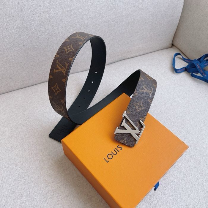 Мужской ремень louis vuitton коричневый чоловічий ремінь луі