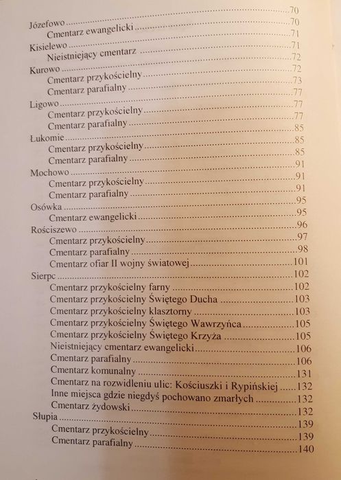 Nekropolie ziemi sierpeckiej: przewodnik [Sierpc i in.]