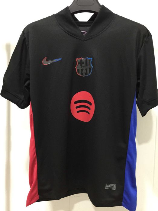 Koszulka wyjazdowa Nike Barcelona 2024-25 #19 Lamine Yamal Roz XL