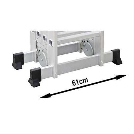 DRABINA aluminiowa składana przegubowa wielofunkcyjna 4x3 DWS43 12 stp