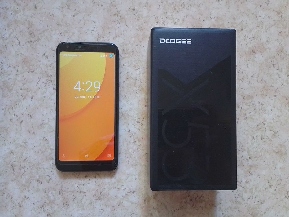 Cмартфон Doogee X5 Black на 2 SIM-карты. Полностью рабочий.