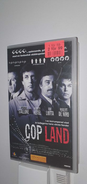 Rambo 1 2 3 oraz COP LAND stallone na magnetowid filmy - vhs kasety