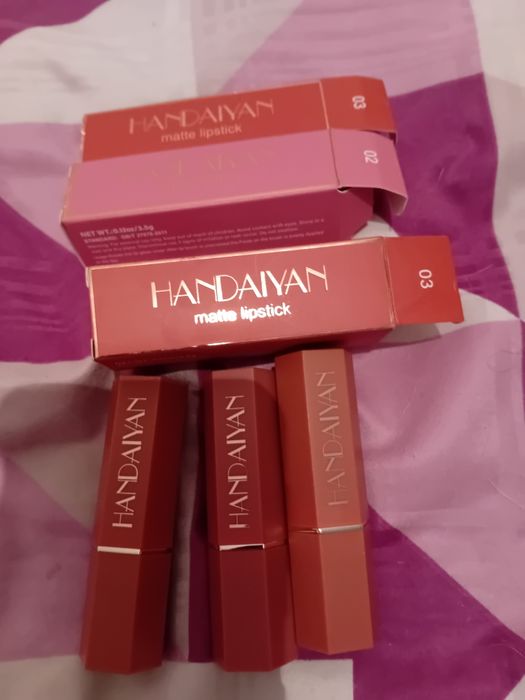 3 nowe pomadki matowe