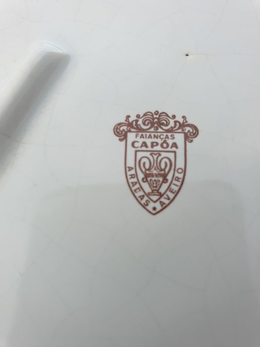 Travessa antiga da faianca Copoa