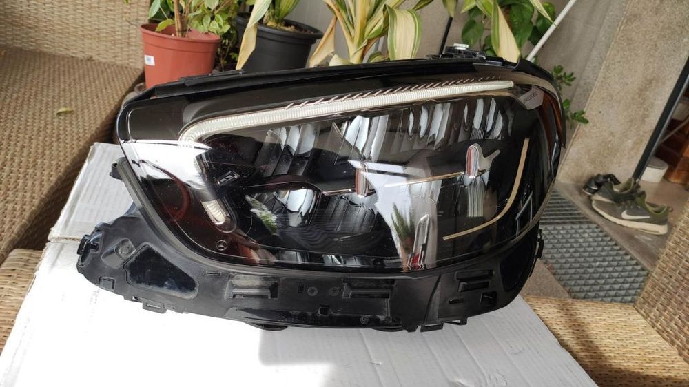 farol esquerdo full Led Performance Mercedes w213 facelift
