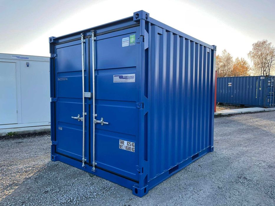 Kontener magazynowy 10DC + TRANSPORT HDS w cenie, garaż, stróżówka