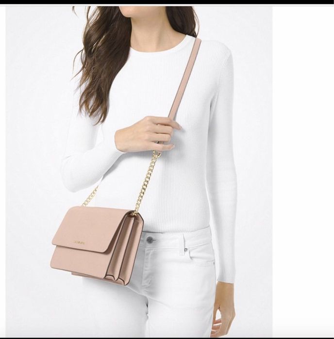 Сумка michael kors daniela soft pink