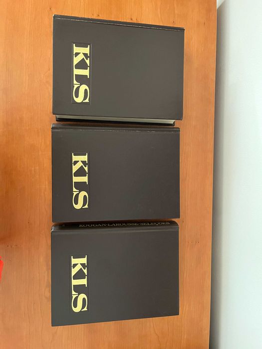 Dicionário Enciclopédico KLS (Koogan Larousse Seleções) - 3 Vol.