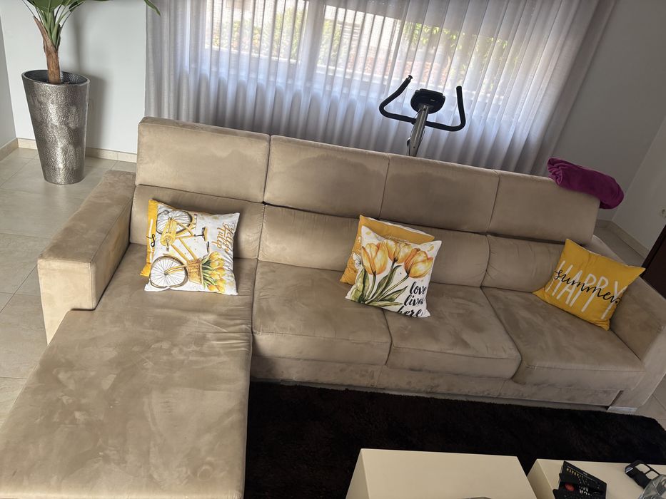 Sofa de Sala com chaise longue