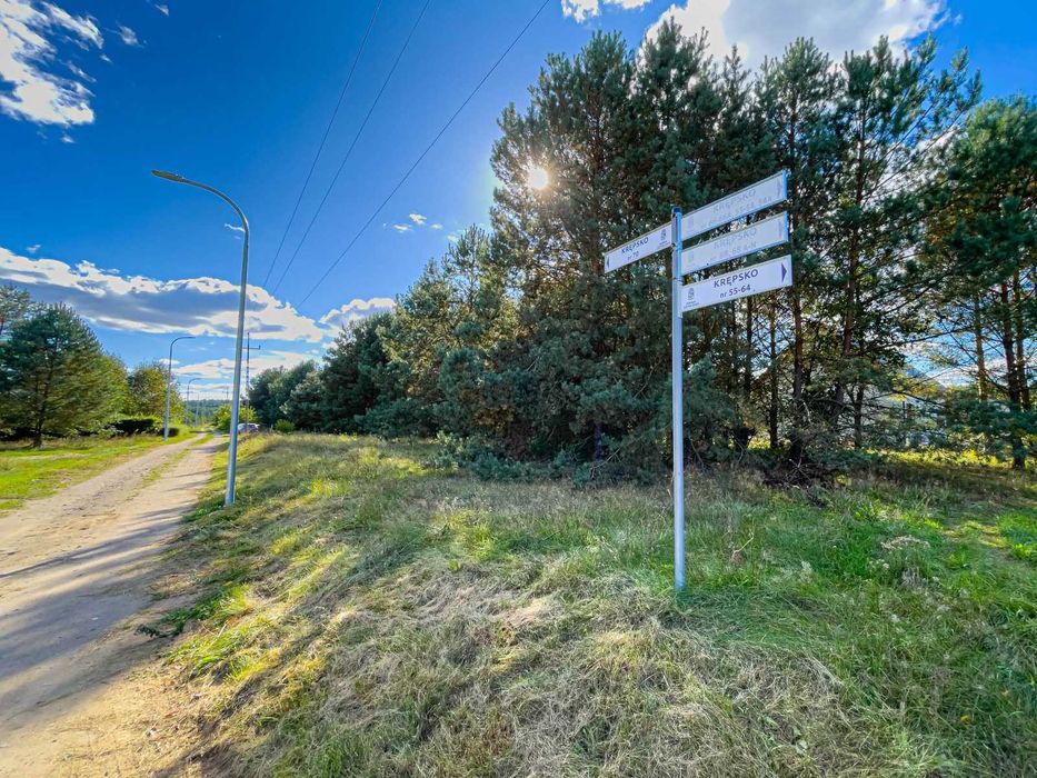 Działka budowlana w Krępsku, Gm. Szydłowo - warunki zabudowy, media