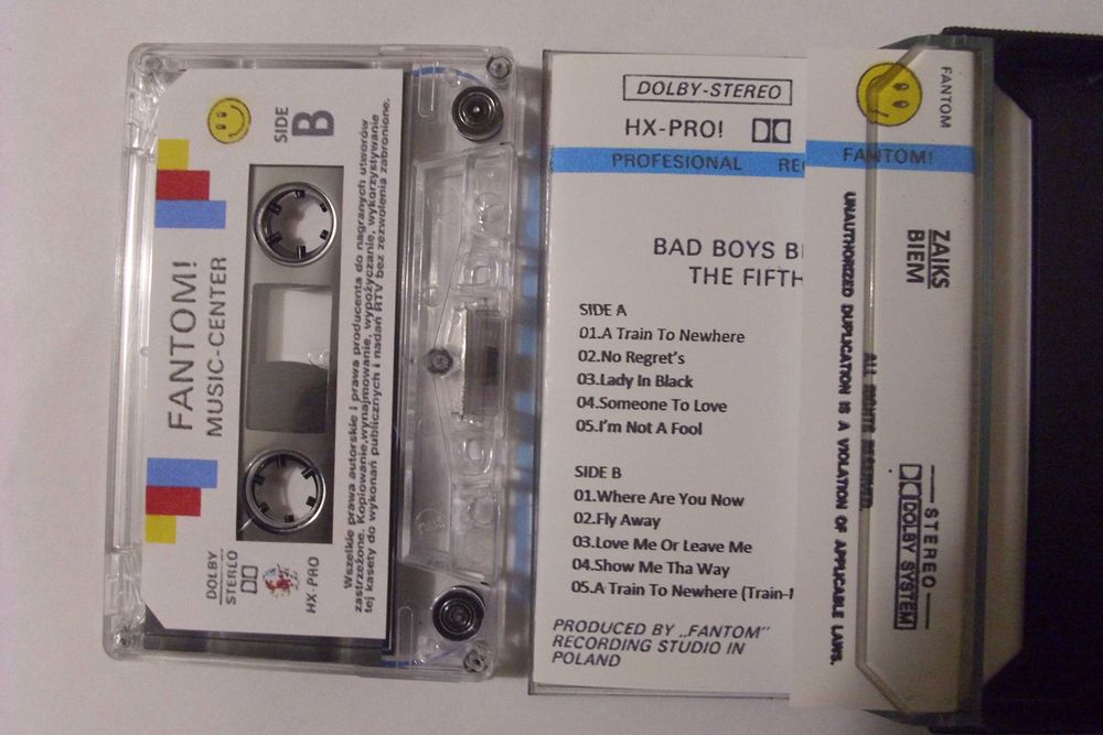 Bad Boys Blue - 'The Fifth" kaseta
