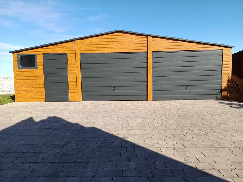 Garaż blaszany garaż blaszak garaże blaszane 9x6 7x7 7x5  premium 6x6