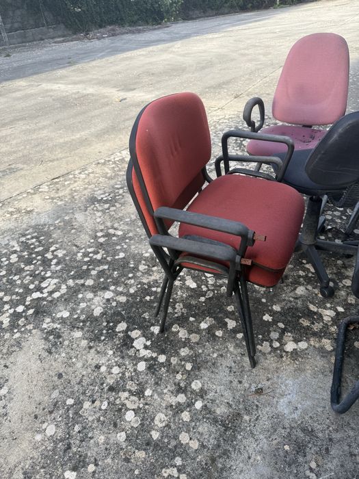 Cadeiras Escritorio - Antigas nunca usadas