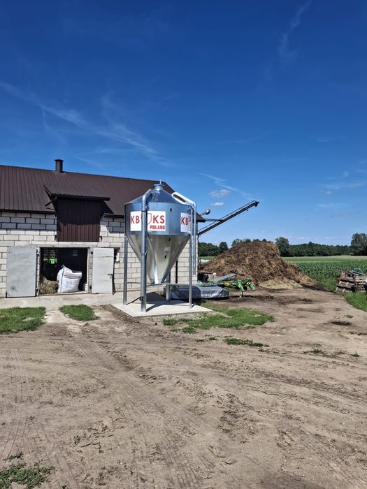 Silos paszowy kslp 230 8ton kbks poland